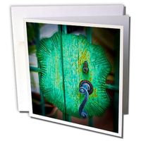 Iron Gate Door Handle Tortola in British Virgin Islands- Greeting Cards, 6 x 6 inches, set of 12 (gc_188569_2)