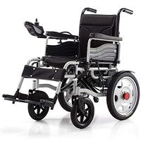 SZeao Electric Wheelchair Compact and Lightweight Auxiliary Wheelchair Folding Portable Travel Scooter Double Motor Lithium Battery,12Alithiumbattery/15km