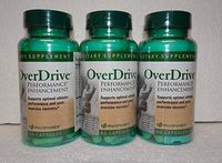 Pack of Three: Pharmanex Overdrive 60 Capsules x3