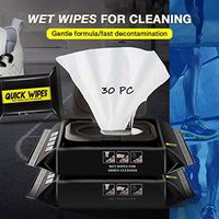 Disposable Shoe Wipes Set - Travel Portable Disposable Sneakers Cleaning Wet Wipes White Shoes Artifact -Quick, Easy & Disposable Cleaner Wet Shoes Leather Goods Resealable (30PC)