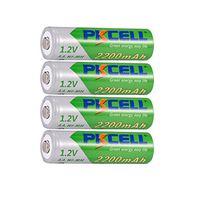1.2v Precharged aa Rechargeable Battery 1.2v Count: (2200mAh 4pcs)