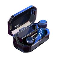 True Wireless Earbuds Bluetooth Headphones Waterproof Sport Running in Ear TWS Earphones with Charging Case Noise Cancelling Handsfree Headset with Microphone for Apple iPhone Android Samsung Phone