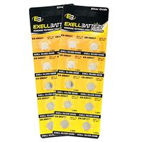 2pc 10pk Exell EB-SR927 Silver Oxide 1.5V Watch Battery Replaces 395/399