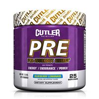 Cutler Nutrition Pre-Workout Energy Powder, Fruit Punch, 7.5 Ounce