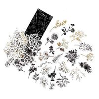 DIY Notebook Laptop Stickers Pack, Vsco Girl Kids Washi Sticker for Laptop Notebook Scrapbook Diary Album Luggage Water Bottle Stationery Scrapbooking Stamping Stickers, Pack of 60pc