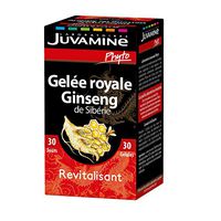 Juvamine Royal Jelly Ginseng of Siberia 30 Capsules