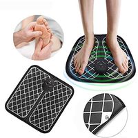 Electric EMS Foot Massager Wireless Feet Muscle Stimulator ABS Physiotherapy Revitalizing Pedicure Tens Foot Vibrate Massage Mat