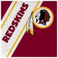 NFL Washington Redskins Disposable Paper Napkins, Pack of 20