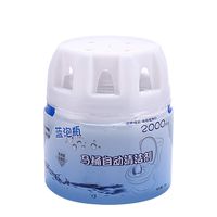 Automatic Toilet Foaming Cleaner Magic Flush Bottled Helper Blue Bubble Amazing 7.4OZ