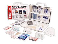 Rapid Care First Aid 081239C 50 Person 239 Piece ANSI/OSHA Compliant Emergency First Aid Kit In Wall Mountable Poly Case, Pack of 6