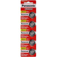 Panasonic CR2032 3 Volt Lithium Coin Battery (50 Batteries)