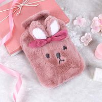 Myzixuan Cute Plush hot Water Bag Water Infusion Small Fresh Washable Warm Bag Adult Warm Hand bao