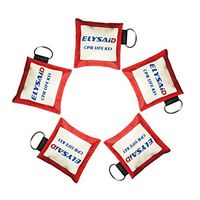 5Pack CPR Mask Face Shield First Aid Rescue Cpr mask One-way Valve with Gloves