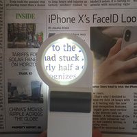 10X Pocket Magnifier with Led Light & Aspheric Lens Ideal for Detailed Inspection Reading, Collectors By Electro Optix