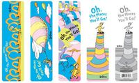 Dr Seuss Oh The Places You'll Go! Bookmark Assortment Set, 50 Pieces (67803)