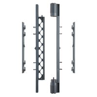 North States MyPet Petyard Wall Mount Kit for MyPet Play Yards, Superyards or 2-Panel Extensions: Hardware to Create an Extra-Wide Barrier (Gray)