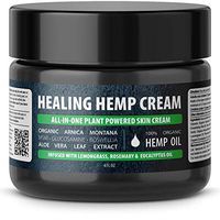 Hemp Labs Naturals All-in-One Skin Cream for Eczema, Psoriasis, Dermatitis and Rashes. Natural Ingredients Arnica, MSM, Glucosamine, Boswellia Serrata, Aloe Vera & Avocado Oil