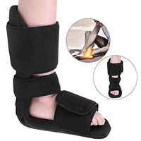 ZJchao Foot Stabilizer Orthosis, Adjustable Foot Drop Orthosis Ankle Postural Corrector Brace Correction Night Splint (L)