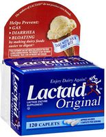 LACTAID Original Caplets 120 ea (Pack of 7)