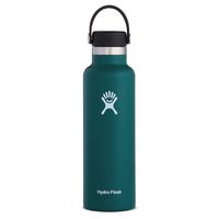 Hydro Flask Standard Mouth Water Bottle, Flex Cap - 21 oz, Jade
