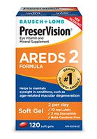 PreserVision AREDS 2 Vitamin & Mineral Supplement 120 Count Soft Gels, Packaging May Vary