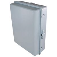 Altelix NEMA Enclosure 17x14x6 (14" x 9" x 4.5" Inside Space) Polycarbonate + ABS Tamper Resistant Weatherproof Rainproof