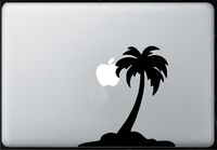 Palm Tree Sticker Decal MacBook, Air, Pro All Models.