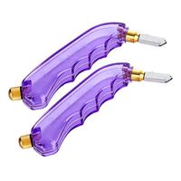 2 Pack Pistol Grip Oil Feed Glass Cutter - Heavy Duty Perfect for Cutting, Window Panes, Mirrors, Shelves, Scoring Glass Bottles and More