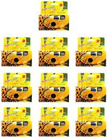 SunFlash Disposable Camera 35mm Film One Time Single Use D-10 Fresh 2020 (10-Pack)