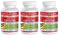 Ginseng Extract Capsule - Korean Ginseng - Boost Memory (3 Bottles)