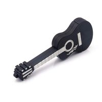 FAgdsyigao 4GB 8GB 16GB 32GB 64GB Mini Guitar U Disk, USB Flash Drive Memory Storage Stick for PC Computer Black 32G