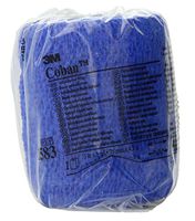 3M Compression Bandage Coban NonWoven Material / Elastic Fibers 3 Inch x 5 Yard NonSterile (1583B) - 1/Roll
