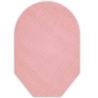 Solid Color Ostomy Pouch Cover Closed End (Pink)