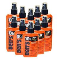 Bens 100 Bug Spray, 1.25 oz Pump - 10 Pack Bundle
