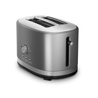 KitchenAid KMT2116CU 2 Slice Slot Toaster with High Lift Lever, Contour Silver