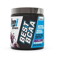 BPI Sports Best BCAA - BCAA Powder - Branched Chain Amino Acids - Muscle Recovery - Muscle Protein Synthesis - Lean Muscle - Improved Performance – Hydration – Grape - 30 Servings - 10.58 oz.