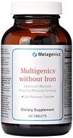 Metagenics Multigenics Without Iron Supplement, 90 Count