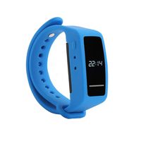 Bracelet Digital Voice Recorders,eoqo Wristband 8GB Voice Activated,Noise Cancelling Audio Recorder for Lectures,Meetings,Class,Interviews & Playback by Built-in Speaker(Blue)