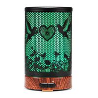 Essential Oil Diffuser Aroma Humidifier ASAWASA Whisper Quiet Aroma Humidifiers with Waterless Auto Shut-Off Protection,7 Colors Changed LED Night Light for Home bedroom Office Yoga (Peace Dove)