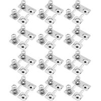 Youliang 12sets AAA Green Battery Negative to Positive Conversion Spring Contact Nickle Plated 9x10/9x21mm