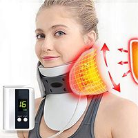 Cervical Traction Belt Supports Neck, Inflatable Adjustable Neck Brace Collar Medical Therapy Unit for Neck Stiffness Neck Decompression