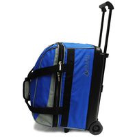 Pyramid Prime Double Roller Bowling Bag (Royal Blue/Silver)