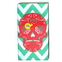 Extra Hard Box for Full Pack of Cigarettes, Cigarette Case Box for 100mm Cigarettes - Pink Sugar Skull