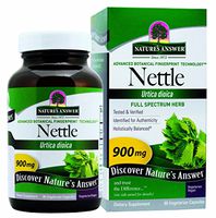Nature's Answer Nettle Leaf Vegetarian Capsules, 90-Count