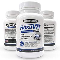 RexaVar - Male Enhancement Supplement - 60 Capsules - 1 Month Supply by Boulder Supplements