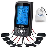 Rechargeble Tens Unit Upgraded 24 Modes for Pain Management and Rehabilitation with Independent A/B Channel Mini Massager Muscle Stimulator for Pain and Muscle Relief