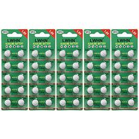 LWHN AG13 Alkaline Battery 1.5V Button Coin Cell Batteries(50pcs)