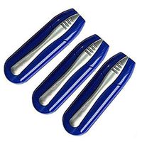 Hombosi 3pcs Peeps Portable Eyeglasses Cleaner Carbon Clean Injected Eyeglasses Sunglasses Brush Tools Presbyopic Glasse Cleaning Clip Soft Brush,E3pcs