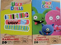 Ugly Dolls UglyDolls 2 Pack Adhesive Bandages for Minor Cuts and Scrapes, Assorted Designs