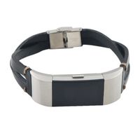 Watch Strap, Hot Sale ! ღ Ninasill ღ Replacement Leather Wristband Band Strap Bracelet 2 Bracelet (Black)